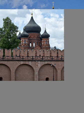 Ancient architectural complex Fortress Tula Kremlin, Russiaのeditorial素材