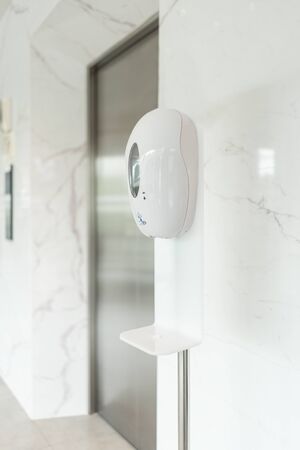 Automatic dispenser pump liquid hygiene anti protection and disinfect for viruses or bacteria cells,...