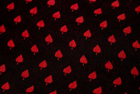 Dark fabric with a pattern from peakの写真素材