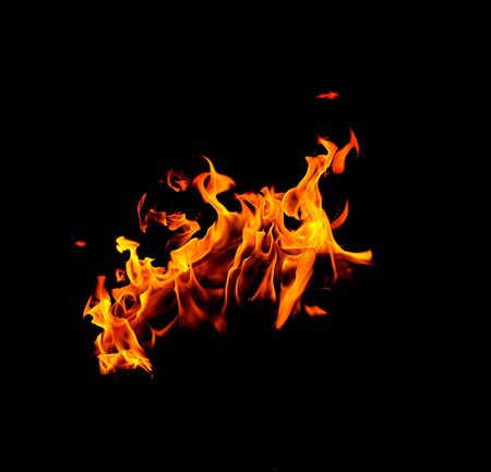 Abstract fire flame