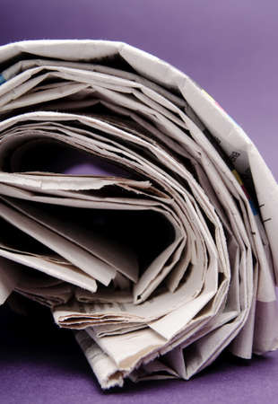 Stack of newspapersの写真素材