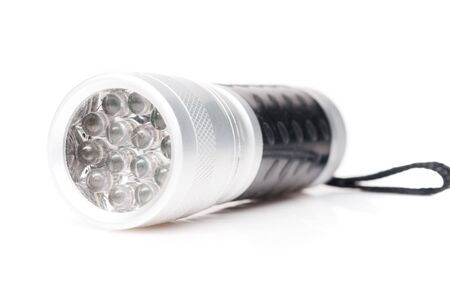 Isolated flashlightの写真素材