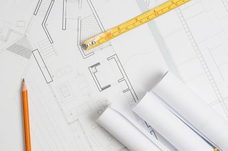 Architect blueprints