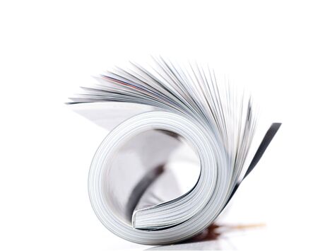 roll of magazineの写真素材