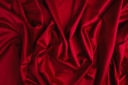 Red silkの写真素材