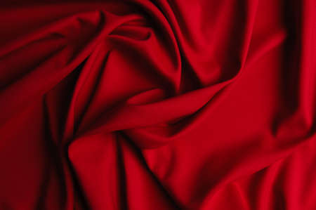 Red silkの写真素材