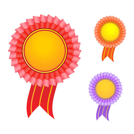 Vector award labelのイラスト素材