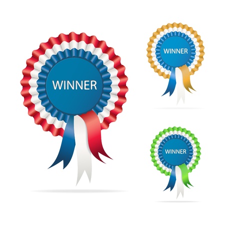 Vector winner awardのイラスト素材
