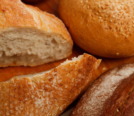 Assorted breadの写真素材