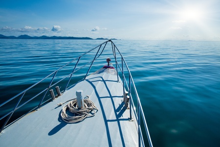 Boat in the sea