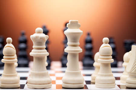 Chess piecesの写真素材