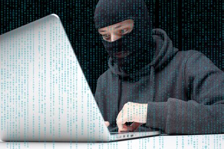 Robber breaks into computer system