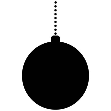 Christmas ball iconのイラスト素材
