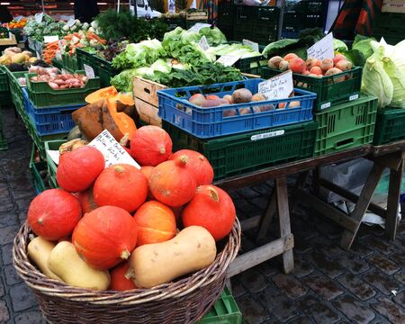 Vegetable stall