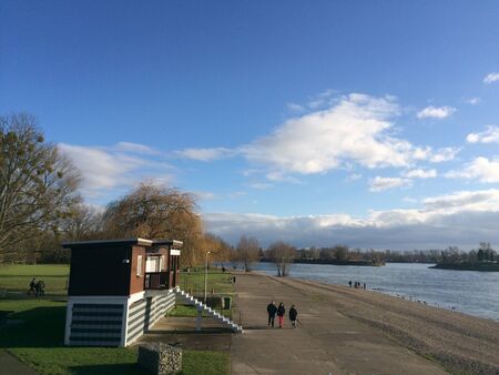 Park in winterの素材