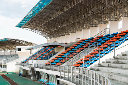 Seat in arena sportの写真素材