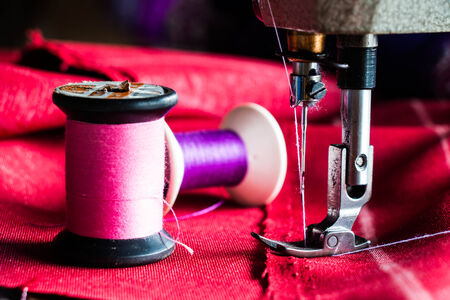 Sewing machineの写真素材