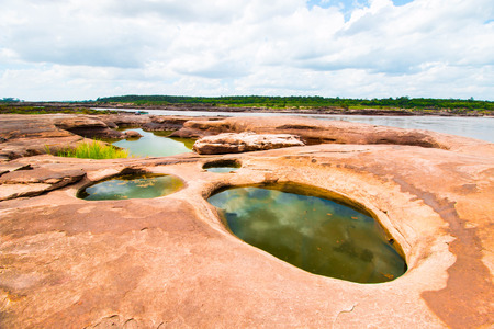 Sam Phan Bok in Thailandの写真素材
