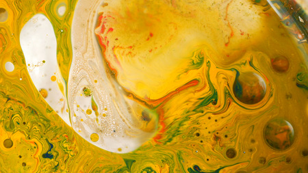 Oil colors abstract backgroundの写真素材