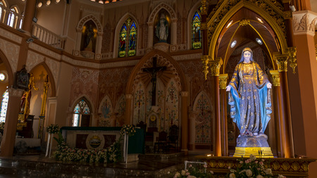 Mother Mary in the christ church