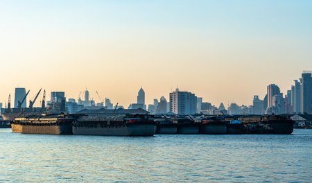 Landscape of Bangkok City Thailandのeditorial素材