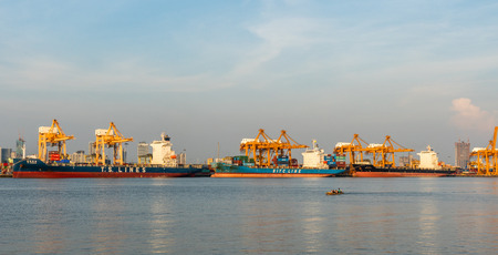 Landscape of Thailand portのeditorial素材