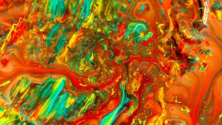 Acrylic color abstract backgroundの写真素材