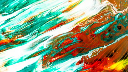 Acrylic color abstract backgroundの写真素材