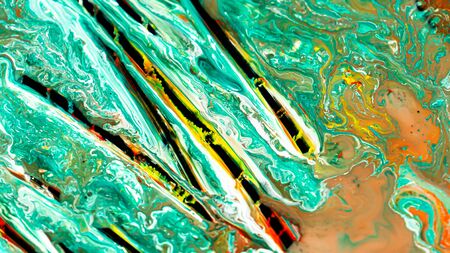 Acrylic color abstract backgroundの写真素材