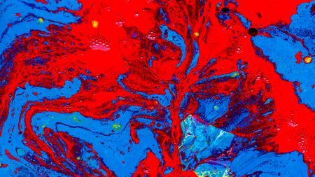 Acrylic color abstract backgroundの写真素材
