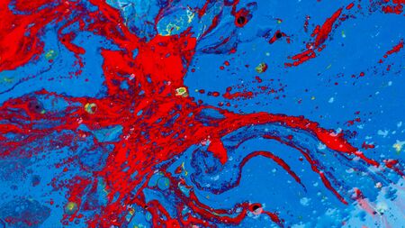 Acrylic color abstract background