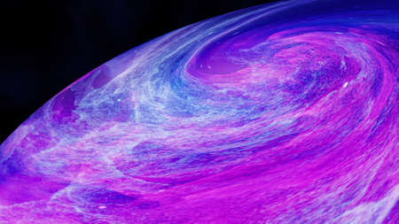 White clouds or smoke with a dark background.の写真素材