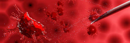 Vaccine Prevention and Treatment covid-19. Virus treatment scenario with coronavirus epidemic...
