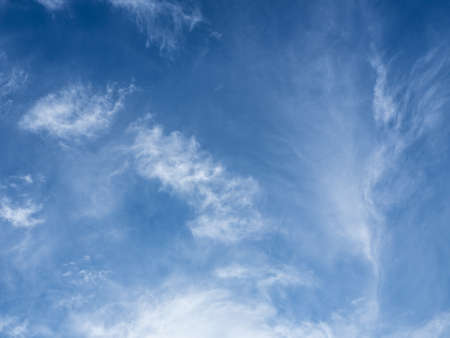 clouds and blue skyの写真素材