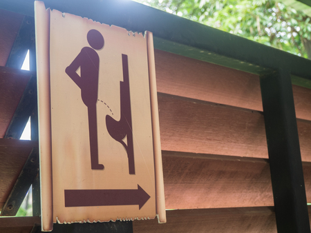 toilet sign boardの写真素材