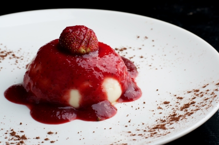 Panna Cottaの写真素材