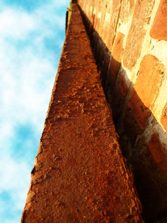 Rusty Old Gutter