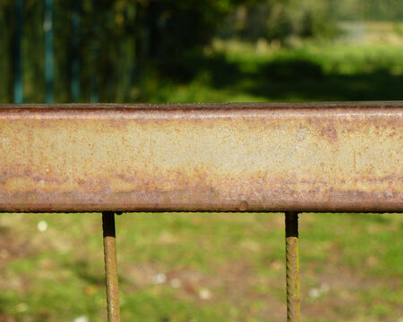 Old Iron Fenceの写真素材