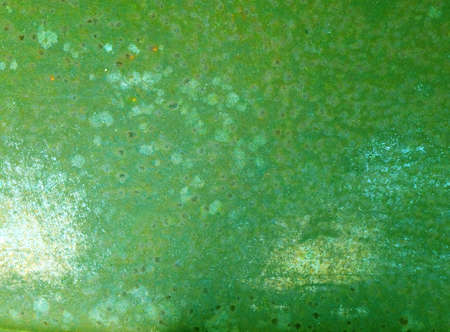 Rusty Metallic Surface In Greenの写真素材