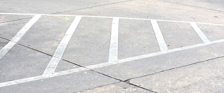 sign direction - no park symbol on the road