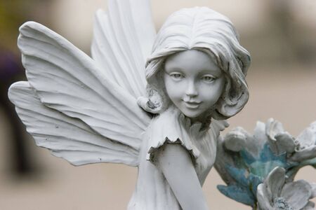 Statue of fairyの写真素材