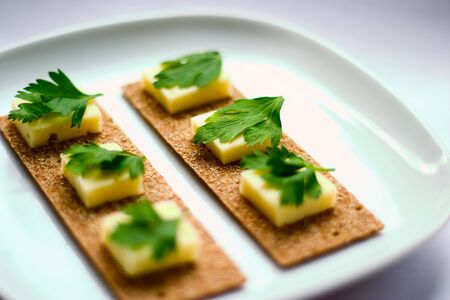 Snack: corn crips witht cheeseの写真素材