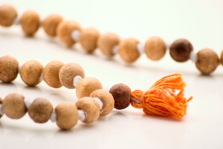Vedic wooden rosary consisting of 108 beads. Their help  devoted Krishne,  daily repeat morning...