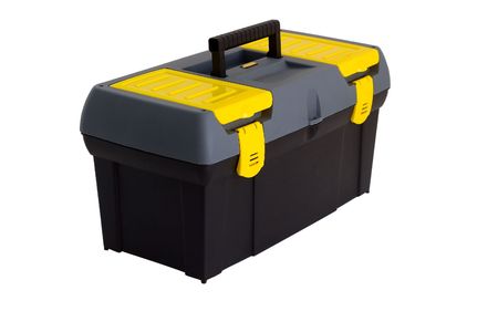 Plastic box of toolsの写真素材