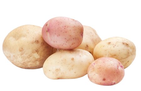 Potatoes isolated on a white background
の写真素材