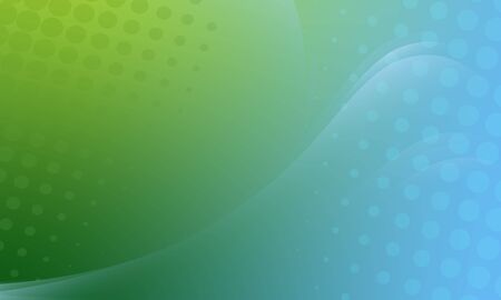 Abstract background for all purposes. Contains blue and green gradients and dotted effects. Quiet colors, low contrast.の写真素材