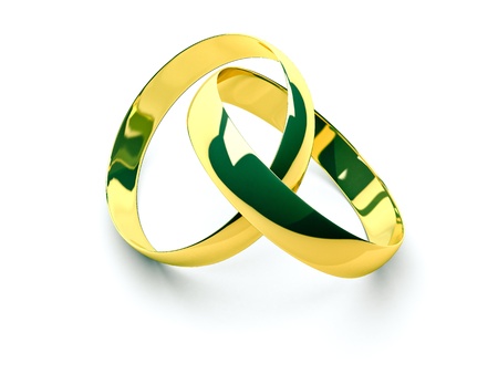 Wedding ringsの写真素材