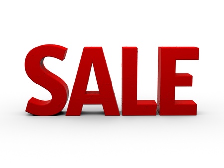 Sale 3d textの写真素材