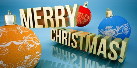 Merry Christmasの写真素材