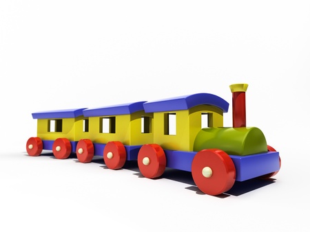 Toy trainの写真素材